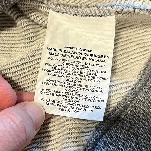 🩶 NIKE Full-Zip Hoodie – Heather Grey – Size S - Picture 2 of 10